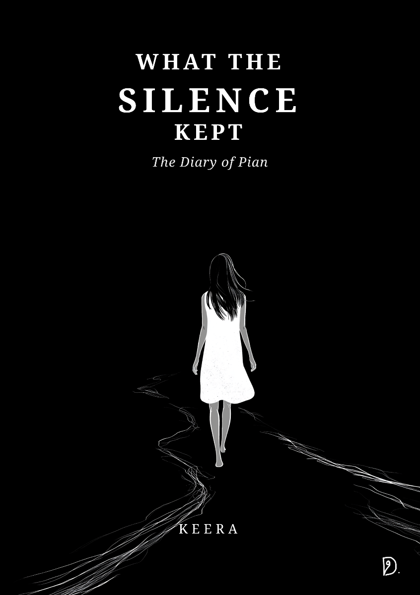 Front cover of What The Silence Kept, the diary of Pian, by Keera